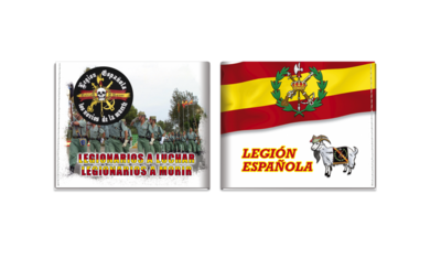 Cartera impresa Legión Española