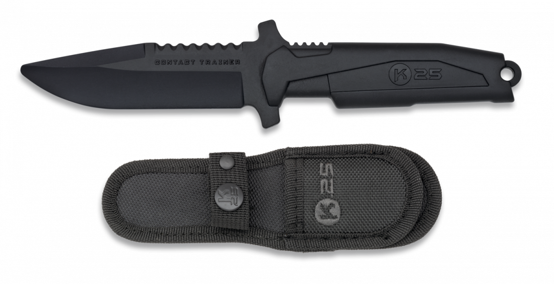 Cuchillo Entrenamiento K25 Negro