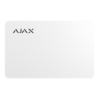 Tarjeta de acceso Ajax