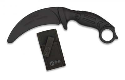 Karambit engomado de entrenamiento rojo
