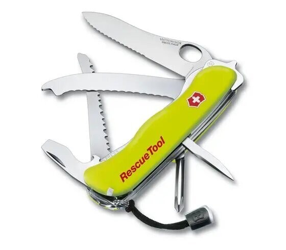 Navaja Multiusos Victorinox Rescate Fluorescente