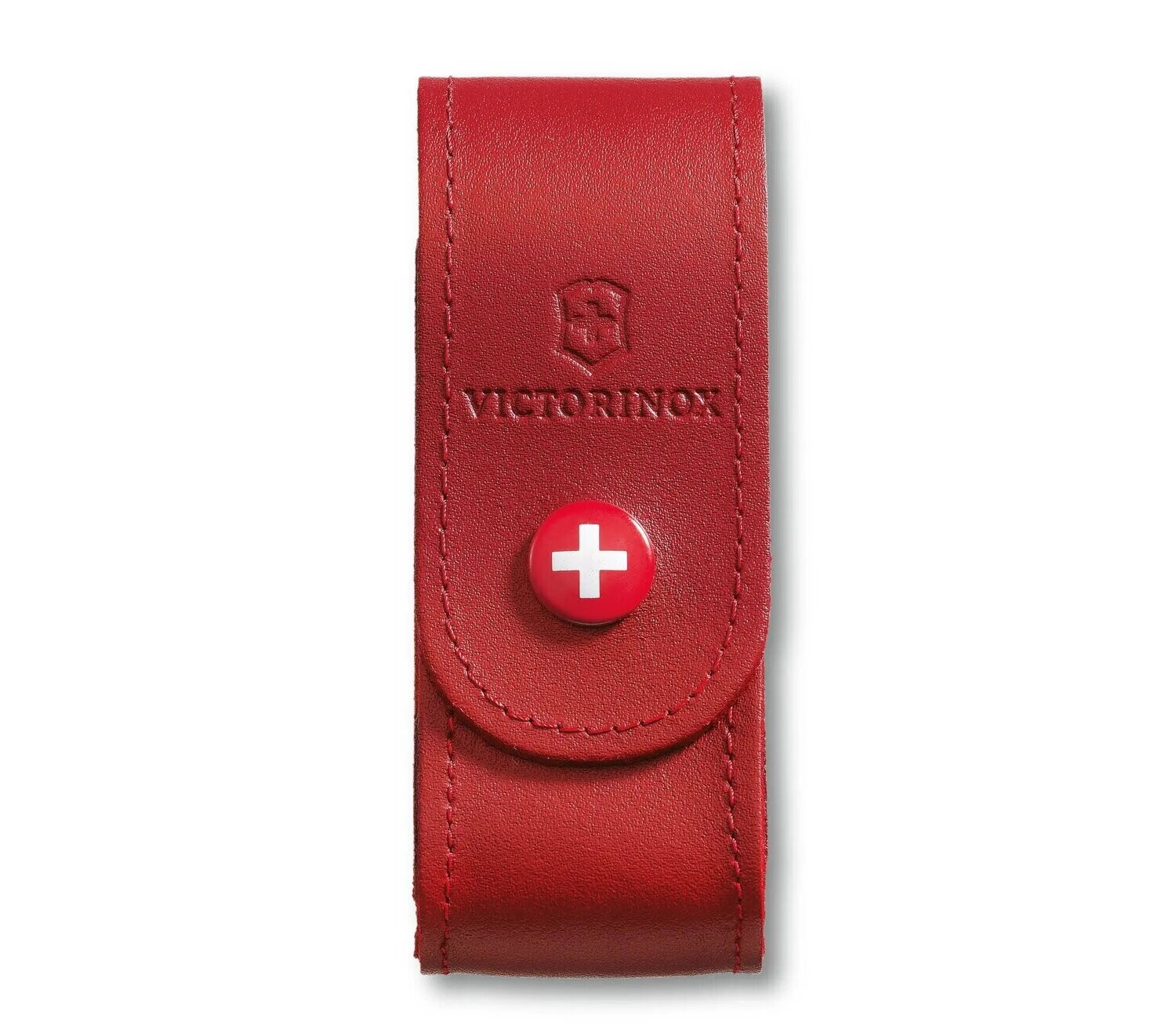 Funda de piel Roja Victorinox (peq.)