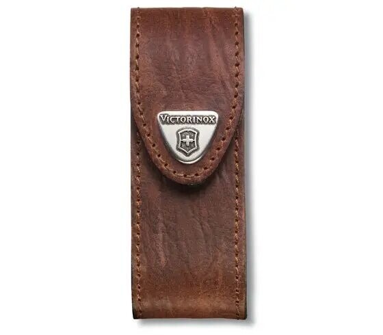 Funda de piel Marrón Victorinox