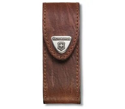 Funda de piel Marrón Victorinox