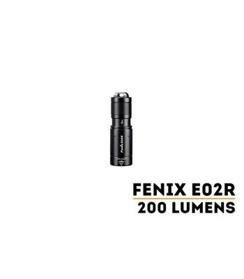 Linterna Fenix E02R Mini llavero 200lum