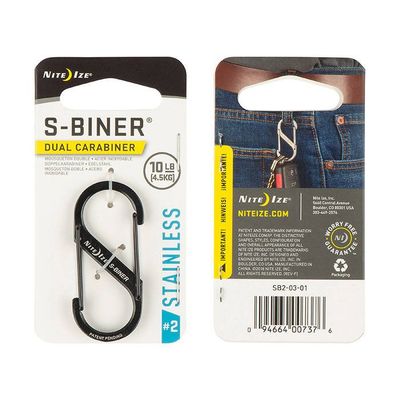 Mosqueton S-Biner metal 4,5kg