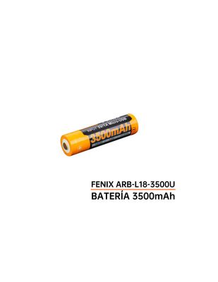 Bateria recargable USB Fenix 18650 3500 mAh