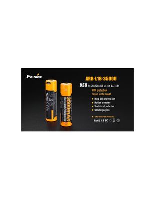 Bateria recargable USB Fenix 18650 3500 mAh