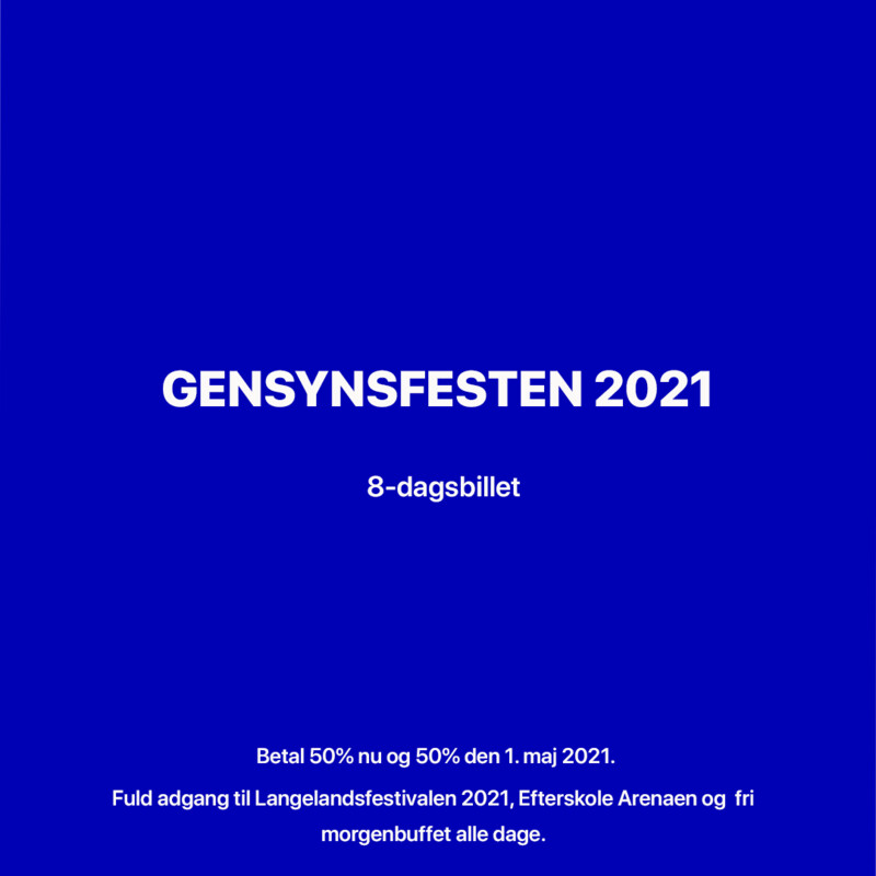 GENSYNSFESTEN 2021 GENSYNSFESTEN 2021