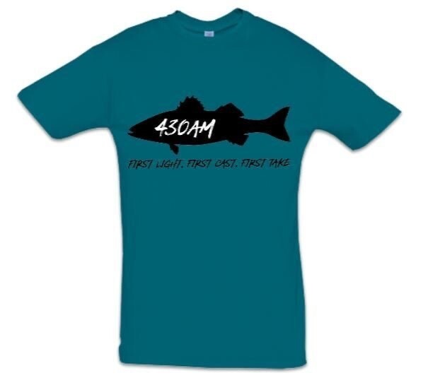 430AM SEA BASS TEE (Deep Water Blue)