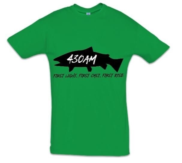 430AM TROUT TEE (River Valley Green)