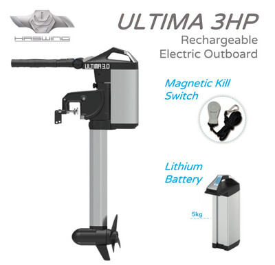 HASWING Ultima 3.0 3hp Electric Outboard