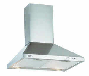 DEFY 75cm Premium chimney Extractor - Stainless Steel