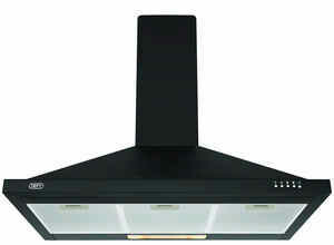 DEFY Premium 90cm Black chimney Extractor