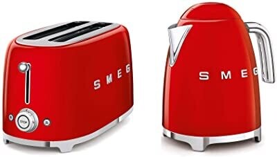 SMEG Retro Kettle & Toaster Combo "RED" (NEW)