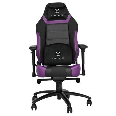 ROGUEWARE GC400 EXPERT GAMING CHAIR - BLACK/PURPLE - UP TO 200KG