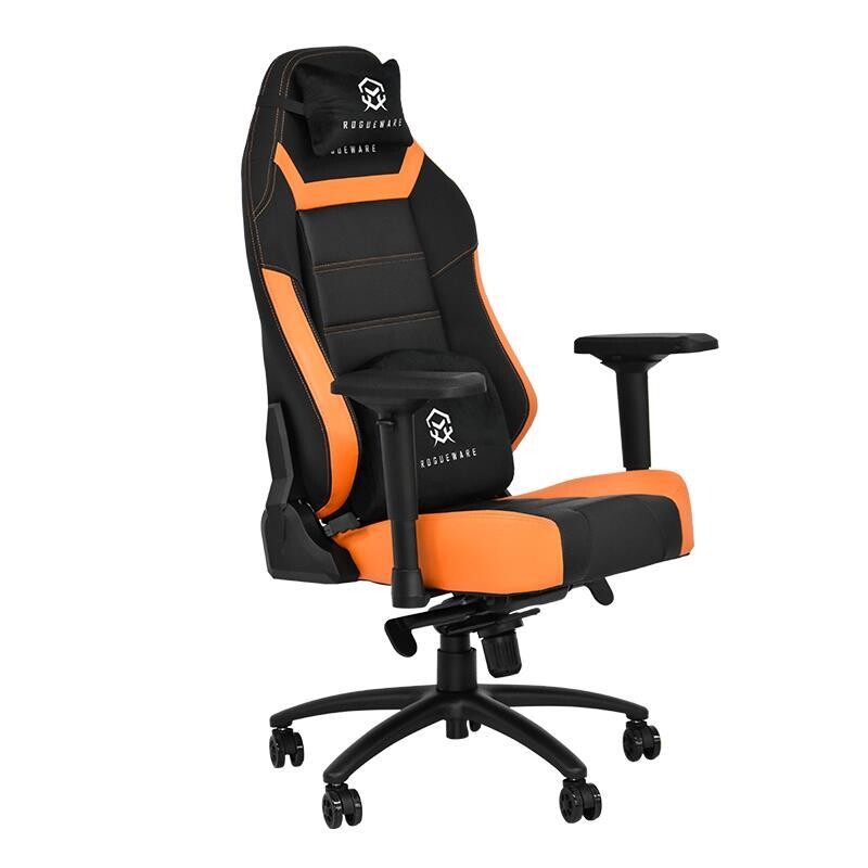 ROGUEWARE GC400 EXPERT GAMING CHAIR - BLACK/ORANGE - UP TO 200KG