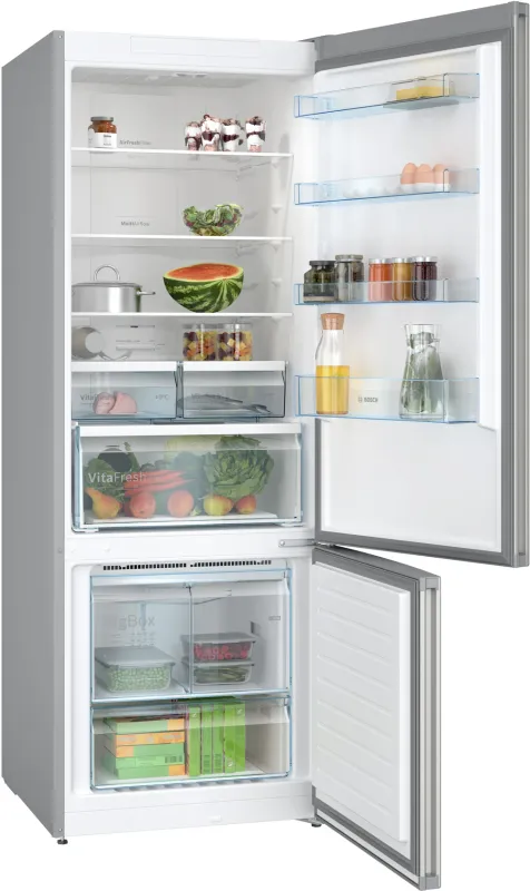BOSCH KGN56XI30Z, Series 4, Freestanding Fridge-freezer 505L Stainless steel (with anti-fingerprint) #B-Grade/Demo Unit