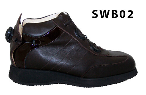 SMART BOOT - Brown - Smooth lining - Rolling heel
