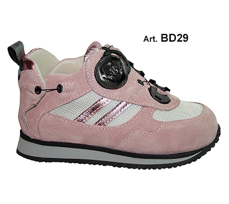 BUDDY - pink / rose gold - SMOOTH lining - Flat heel