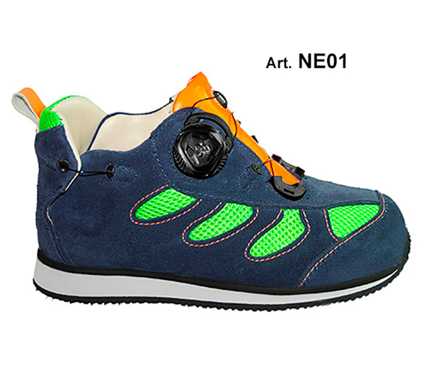 NEO - green - SMOOTH lining - Flat heel