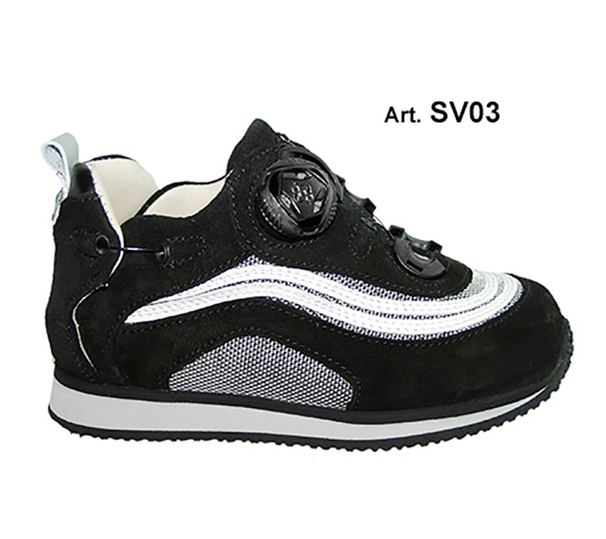 SILVER - black/white - SMOOTH lining - Flat heel