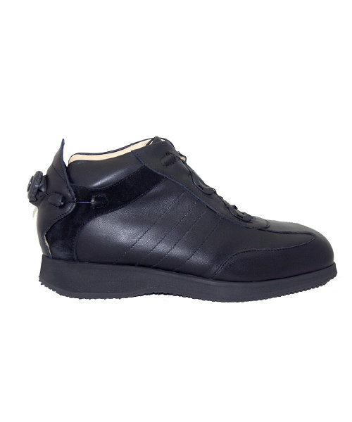 SMART BOOT - black - Smooth lining - Rolling heel