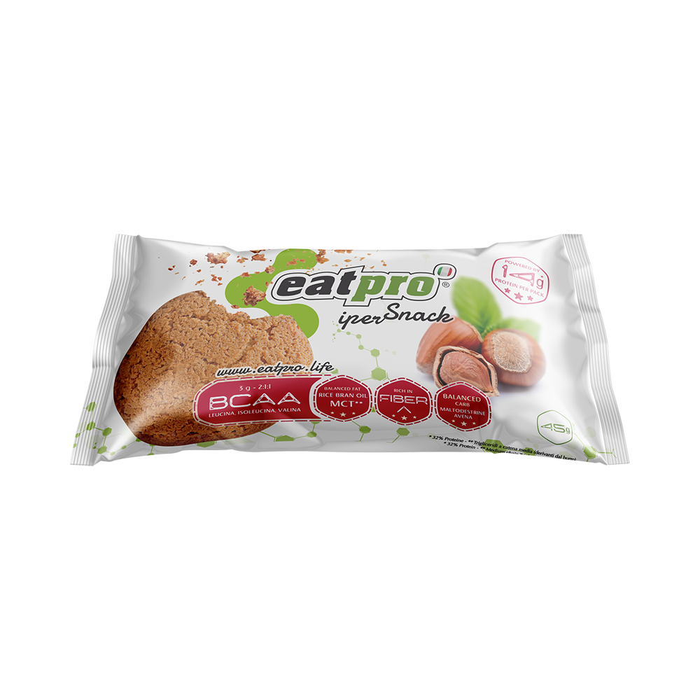 iperSnack alla Nocciola, con BCAA 45g EP004