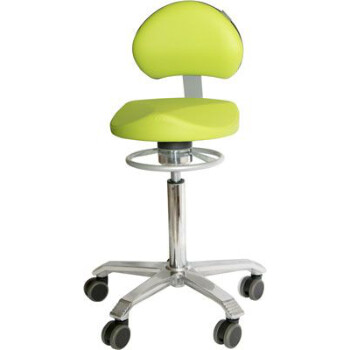 JOKER LAB - Arbeitsstuhl mit rundem Sitz und ErgoShape