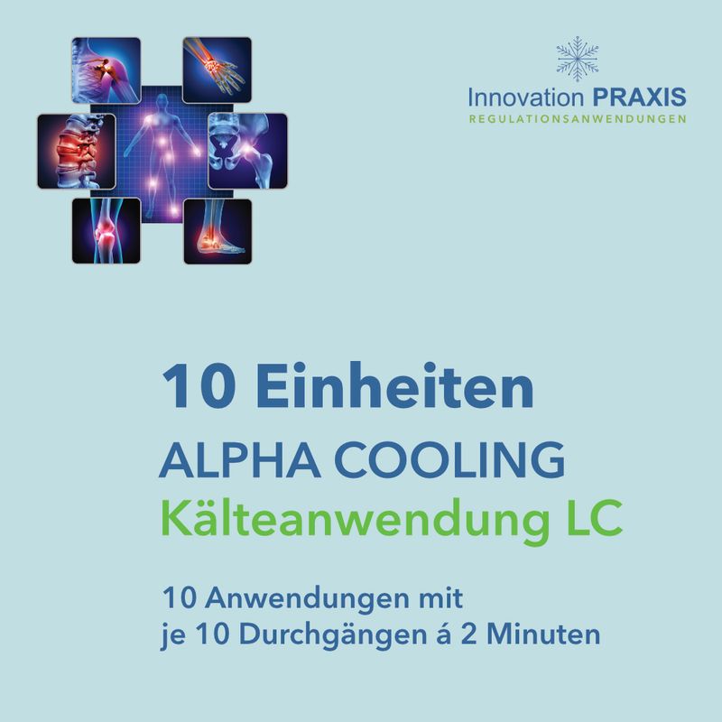 10 Long Covid Kälteanwendungen á 10 x 2 Minuten