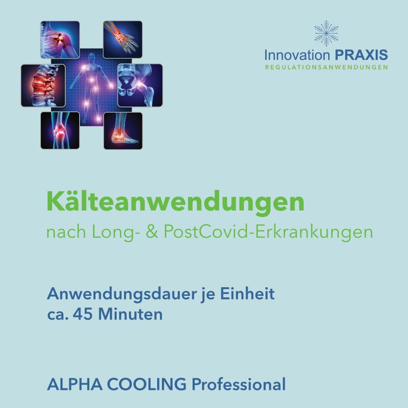 Kälteanwendungen bei Long- und Post Covid Erkrankungen