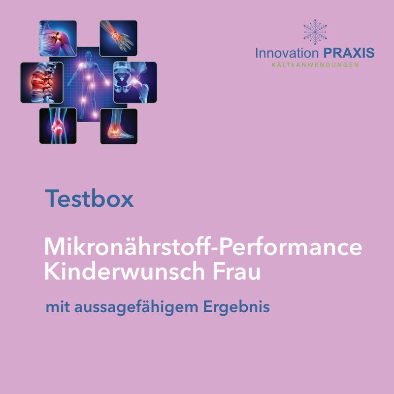 Mikronährstoff-Analysebox Frau
