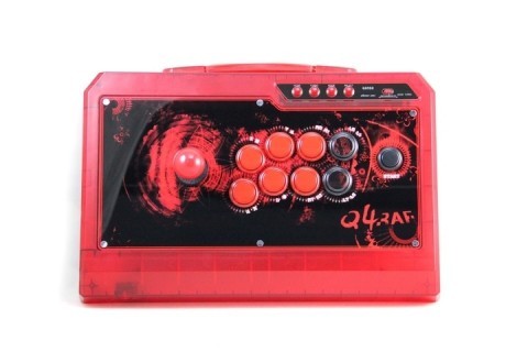 QanBa Q4 RAF PS3/Xbox/PC 3 in 1 Joystick Original Sanwa Limited ice red