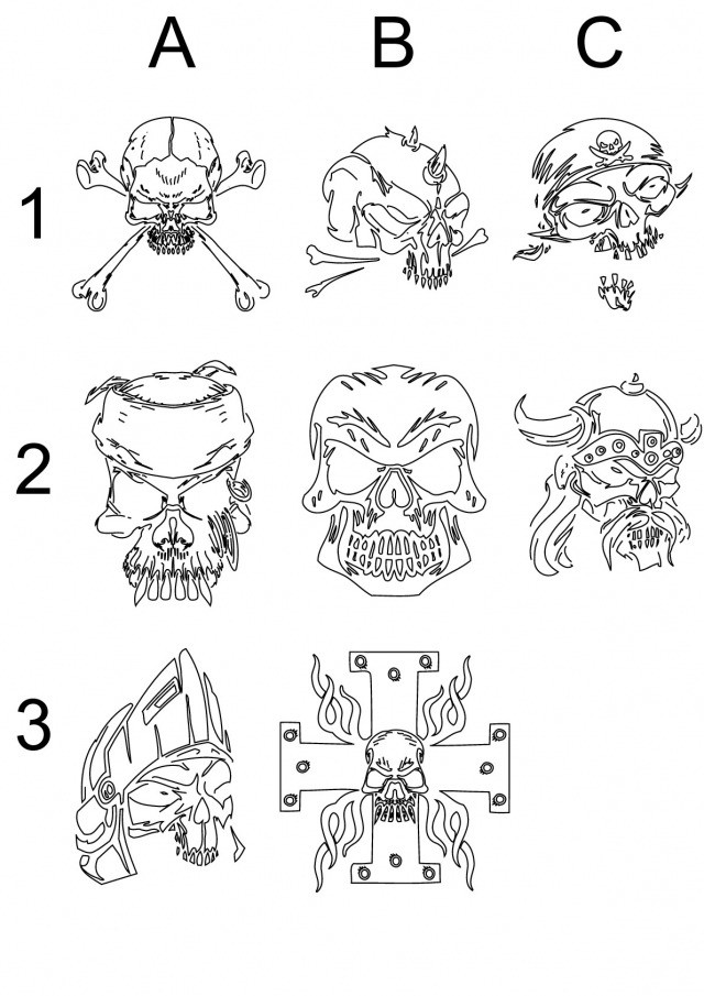 Gravure CRANE ou MASQUE