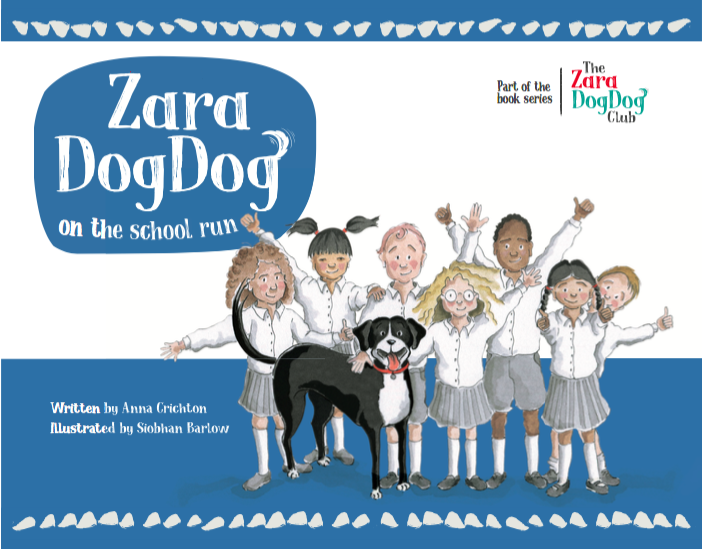 Zara DogDog on the school run