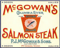 McGowan's Salmon Steak