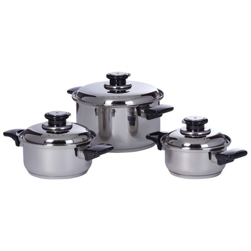 Chef's Secret 28pc 12-element T304 Stainless Steel Waterless Cookware for sale online 