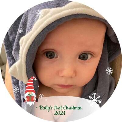 Baby&#39;s First Christmas ornamanet