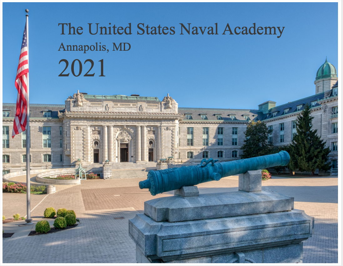 2021 Naval Academy Calendar