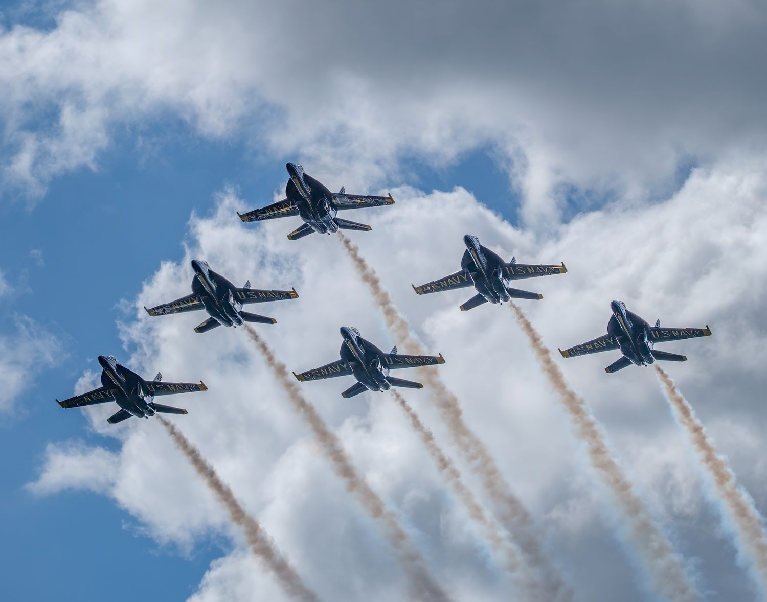 Blue Angels Flyover