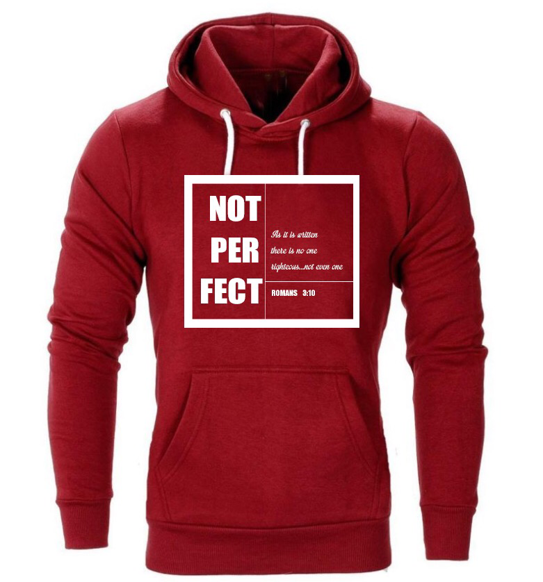 BOLD Full length NOT PERFECT FITTED HOODIE
