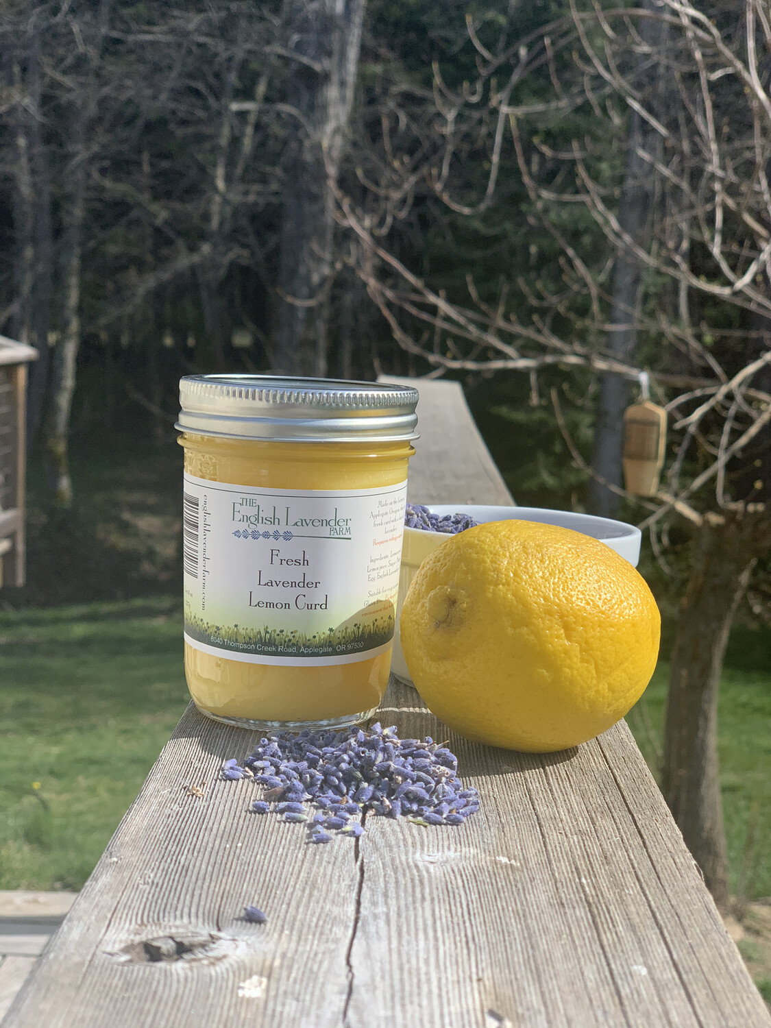 Fresh Lavender Lemon Curd