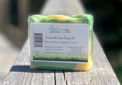 Lemon &amp; Lime Essential Oil Soap No.2