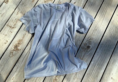 Grey English Lavender Farm T Shirt