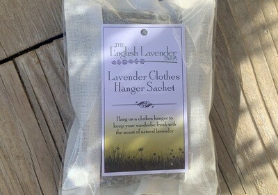 Lavender Clothes Hanger Sachet