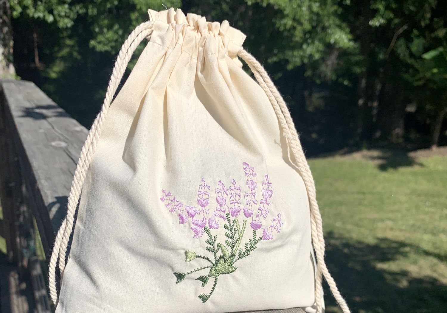 Embroidered Sachet