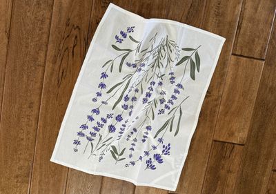 Hand Printed Tea Towel