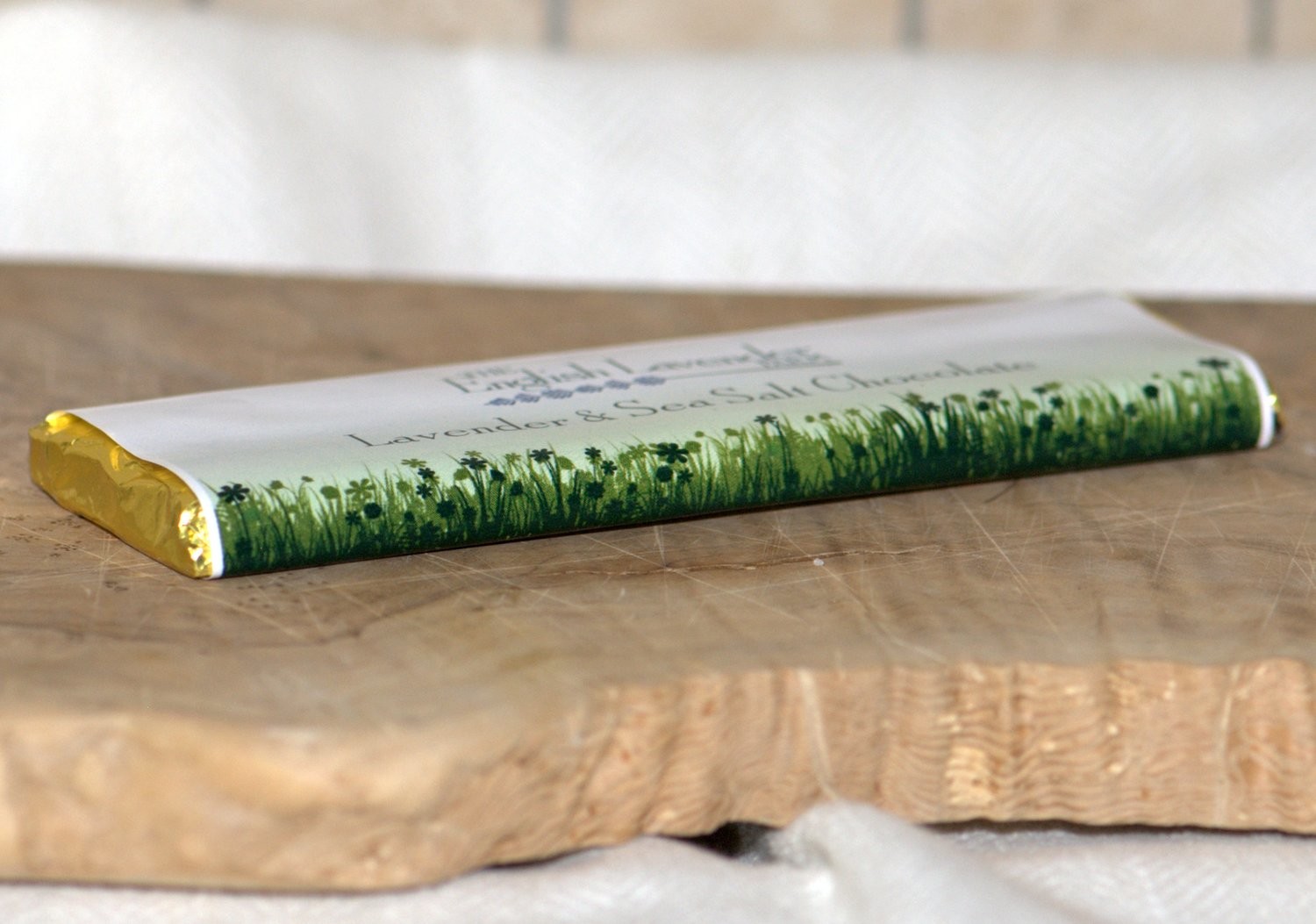 Lavender and Sea Salt Chocolate Bar