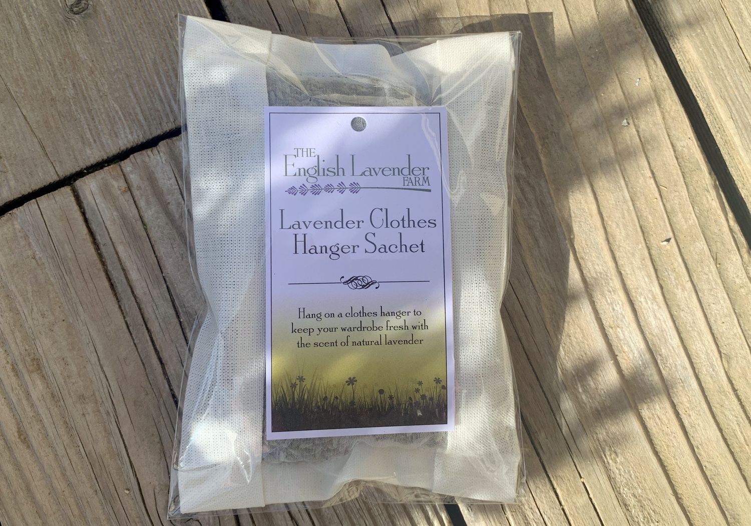 Lavender Clothes Hanger Sachet