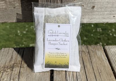 Lavender Clothes Hanger Sachet